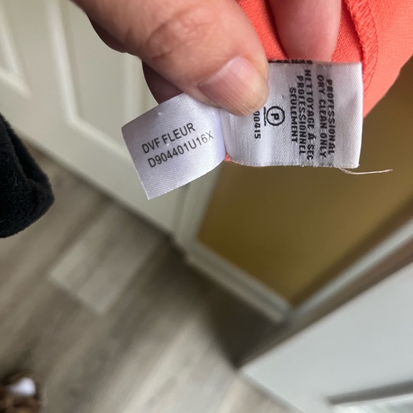 Diane Von Furstenberg Fleur Piqué Mini Dress size 10 - Picture 16 of 17